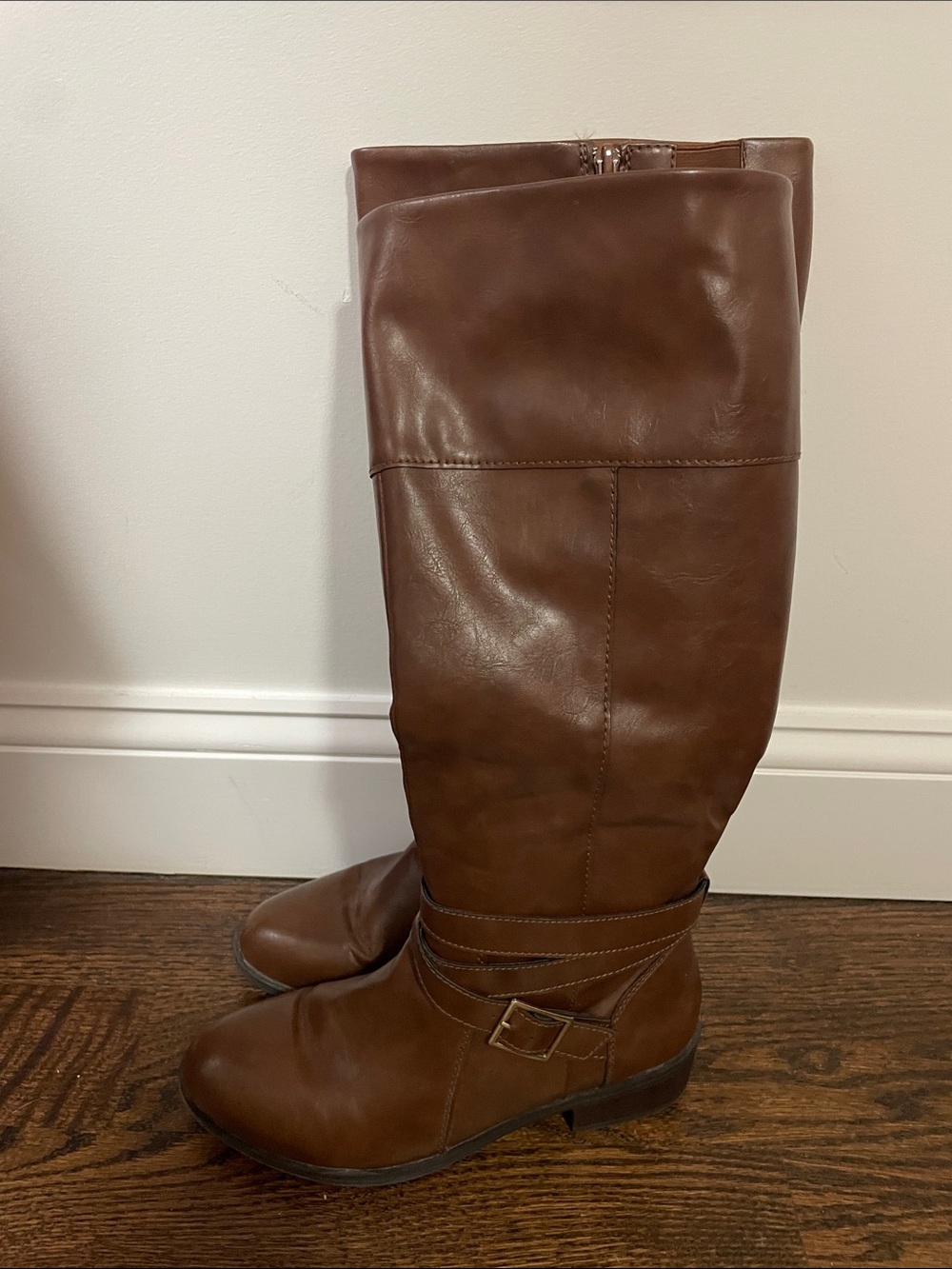 Arizona Jean Company Brown Over-the-Knee Riding Boots